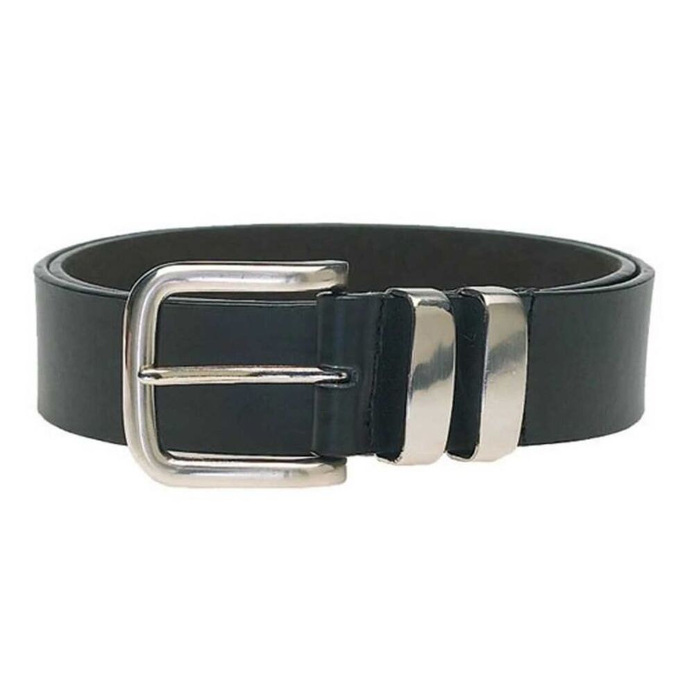 Duke D555 Noah Bonded Leather Waist Belt / Black